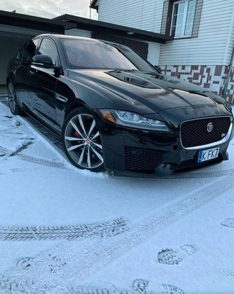 Jaguar XF cena 89900 przebieg: 30000, rok produkcji 2015 z Krzeszowice małe 46